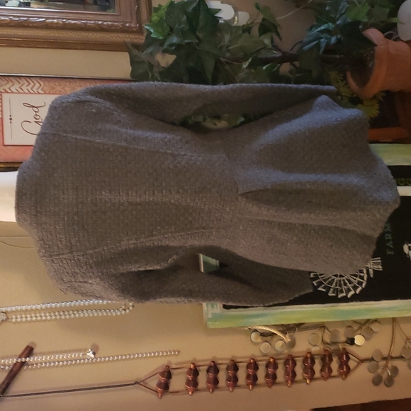 Mystree Gray Blazer Jacket Size Medium - Picture 4 of 6